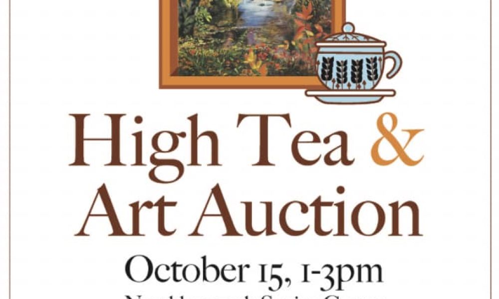 High Tea & Art Auction to benefit Senior Center