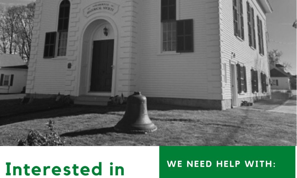 Historical Society call for volunteers