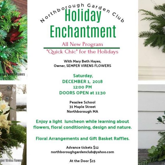 Garden Club Holiday Enchantment Program