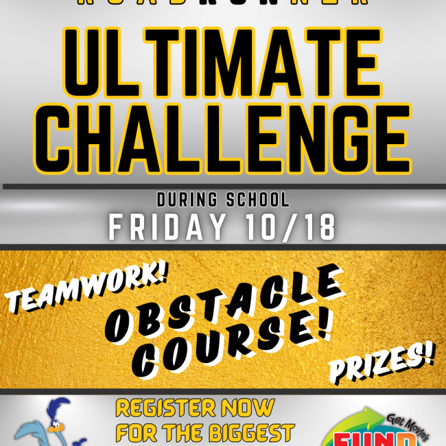 MELICAN MIDDLE SCHOOL TO HOST THE ROADRUNNER ULTIMATE CHALLENGE