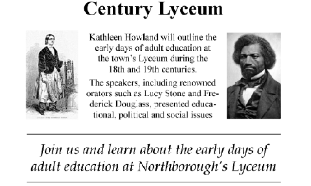 Historical Society hosts Nineteenth Century Lyceum presentation