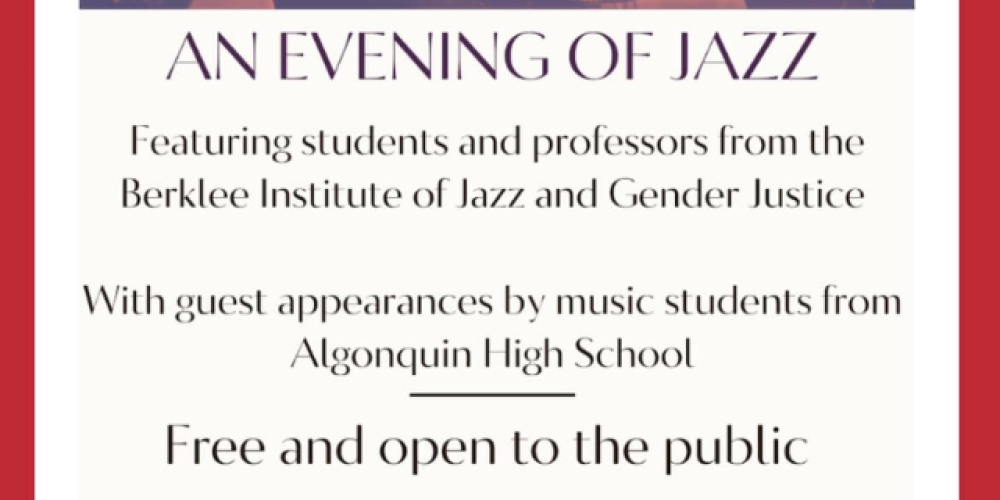 An Evening of Jazz to feature Berklee students