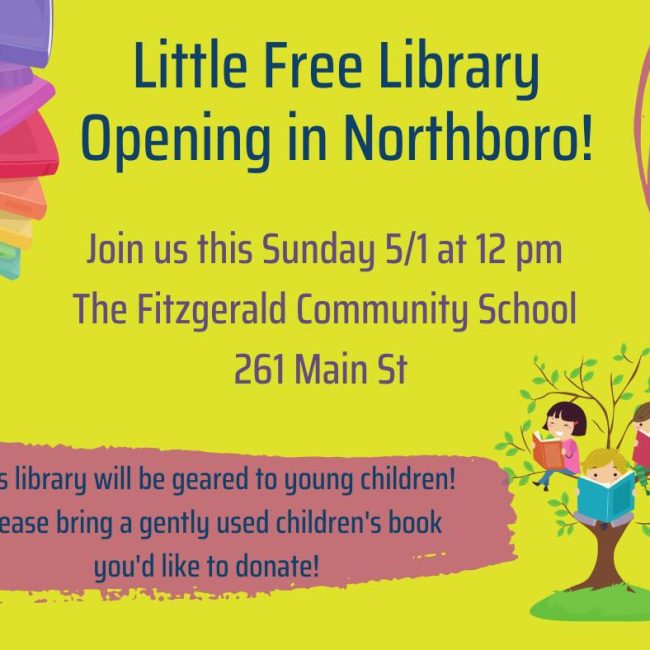 Little Free Library to open