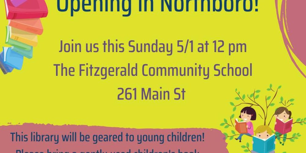Little Free Library to open at Fitzgerald Community School