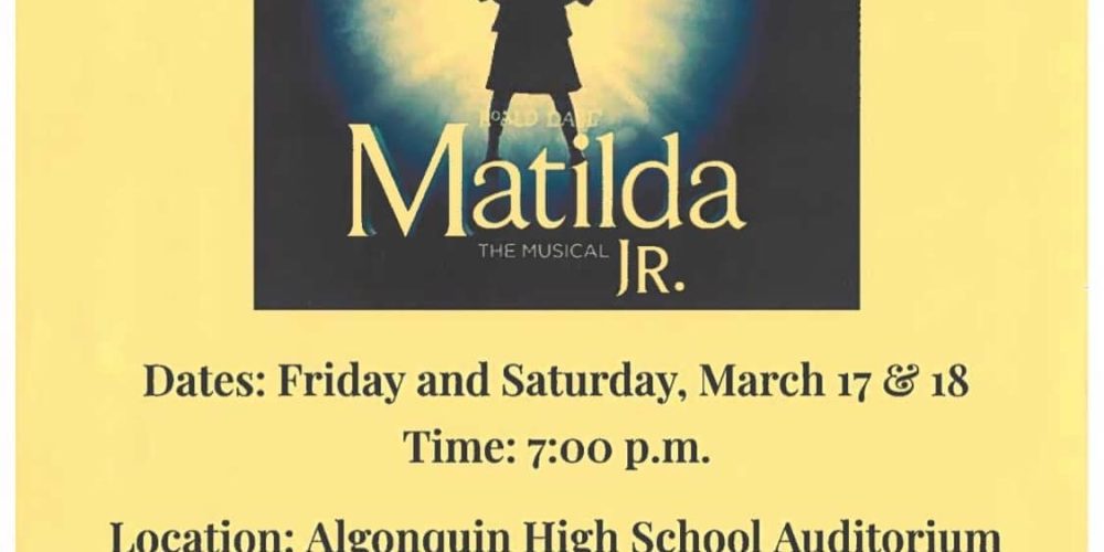 Matilda Jr. the Musical takes the stage this weekend