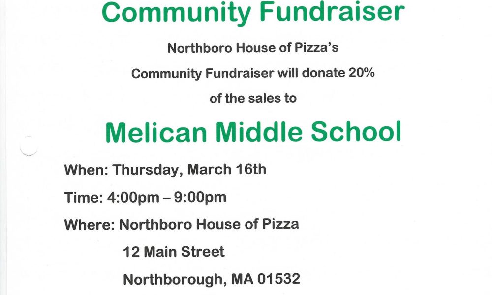 Melican PTO community dine-out fundraiser