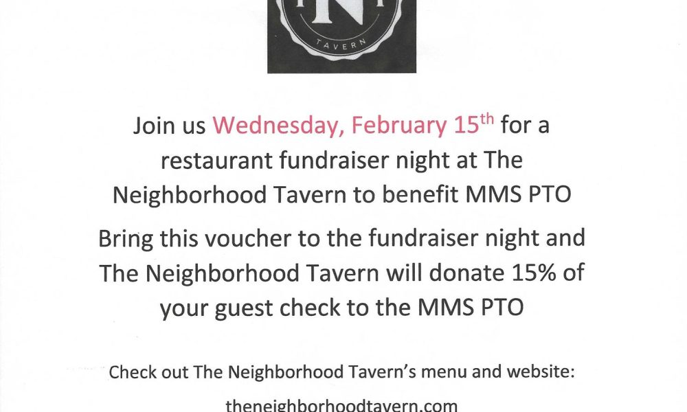 Eat out and support Melican PTO