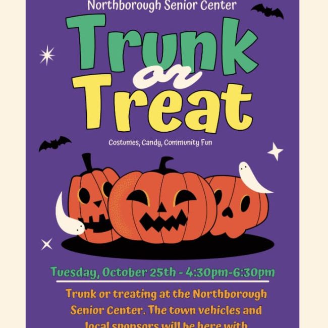 Trunk or Treat at the Senior Center