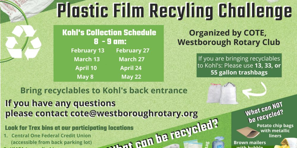 Plastic recycling event continues