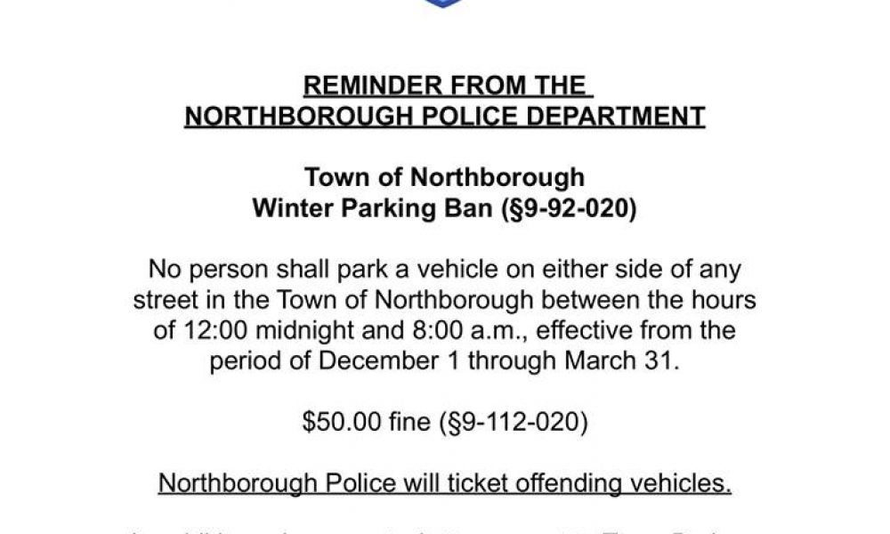 Winter Parking Ban