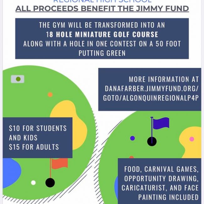 POSTPONED: Putting for Patients to benefit Jimmy Fund