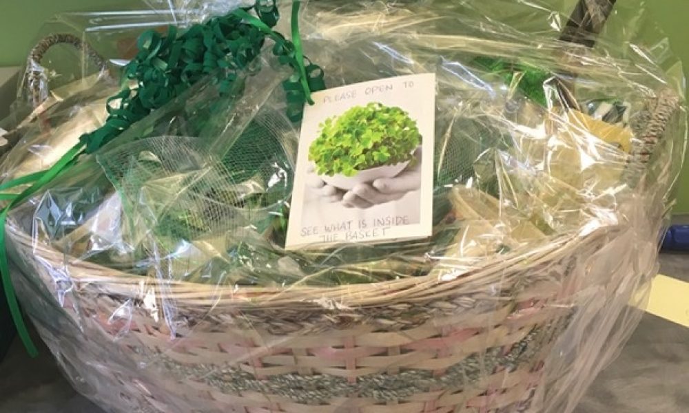 St. Patrick’s raffle basket to benefit senior center