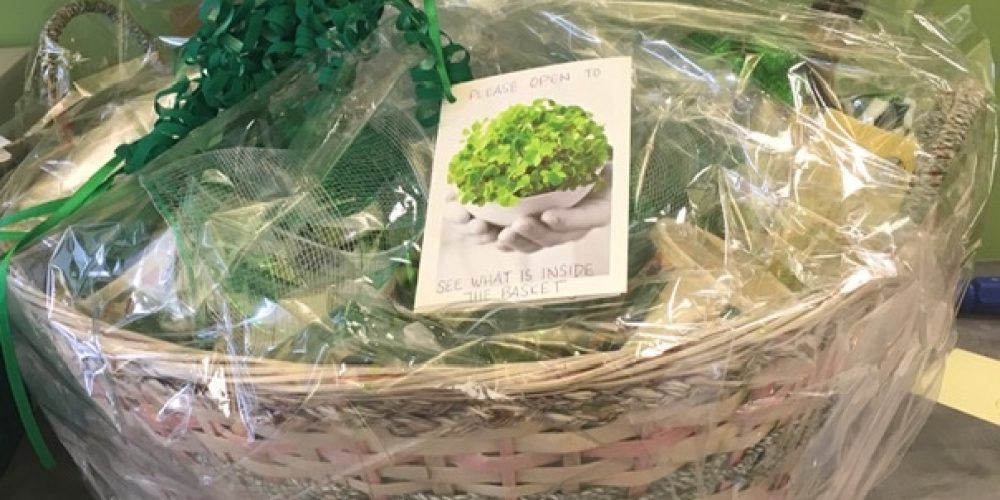 St. Patrick’s raffle basket to benefit senior center