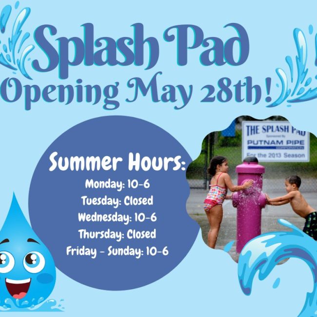 Splash Pad opens for the season