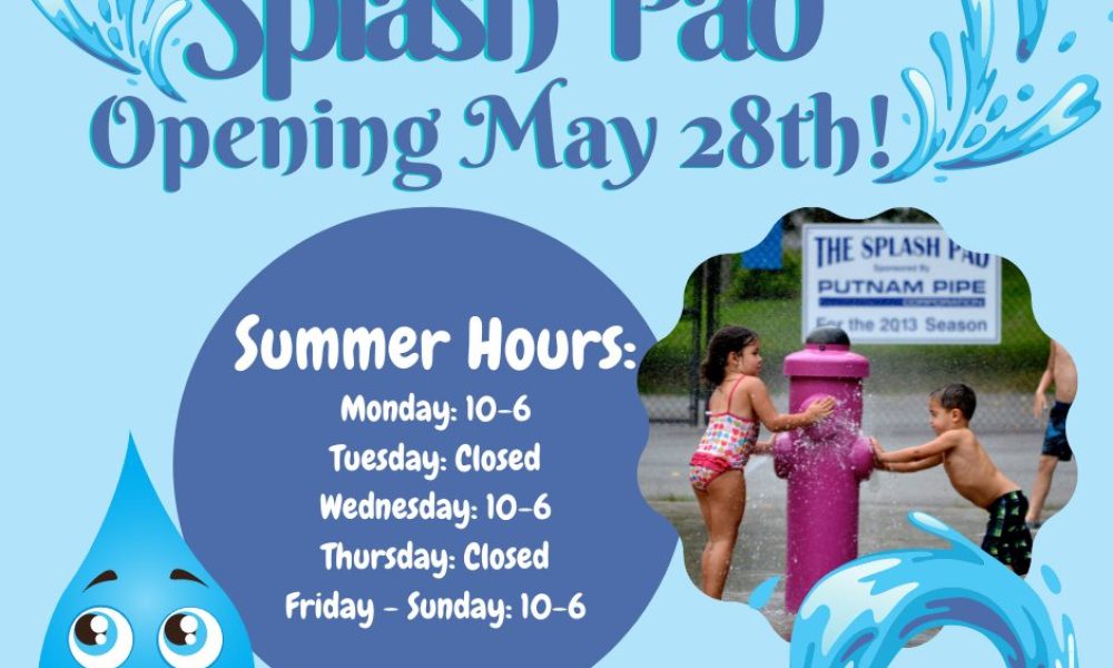 Splash Pad opens for season