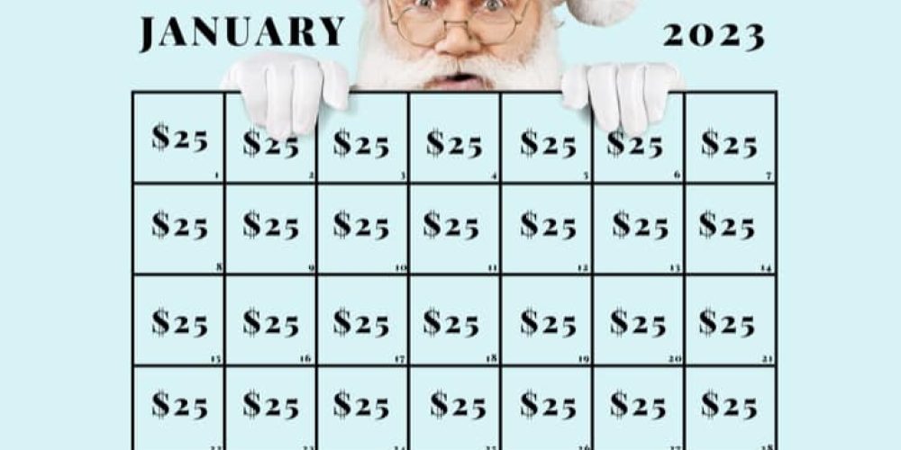 Friends of the Senior Center offers a calendar raffle