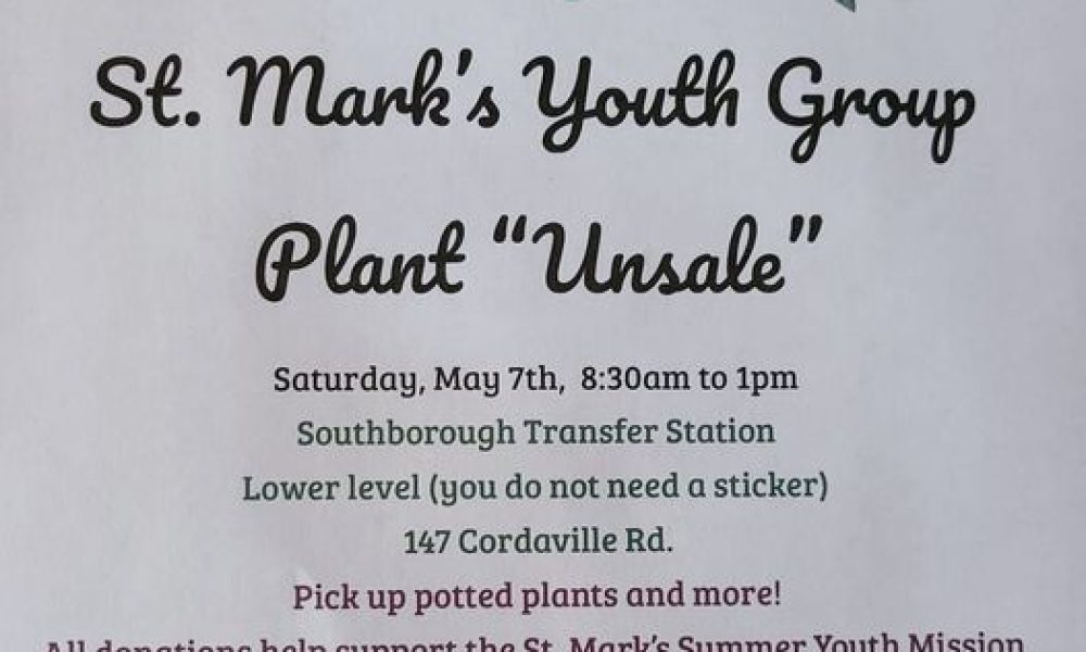 Support St. Mark’s youth group mission trip