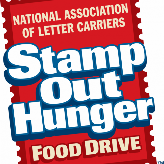 Postal service annual food drive