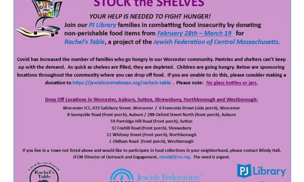 Stock the shelves and fight hunger