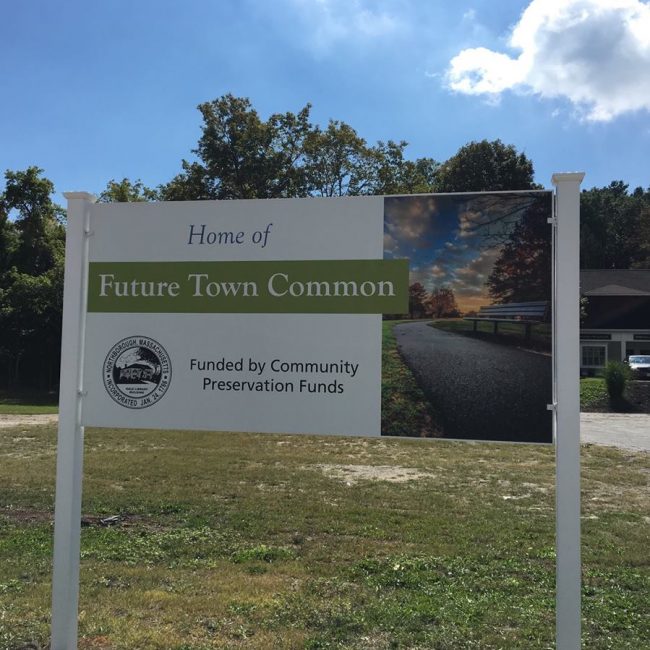 Town Common design public hearing