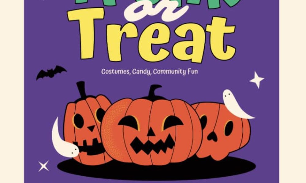 You are invited to a community trunk or treat