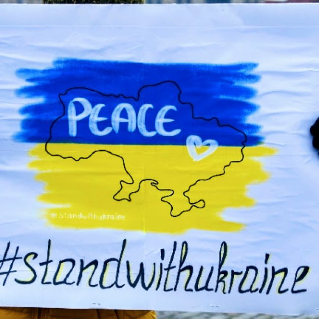 Ukraine support rally