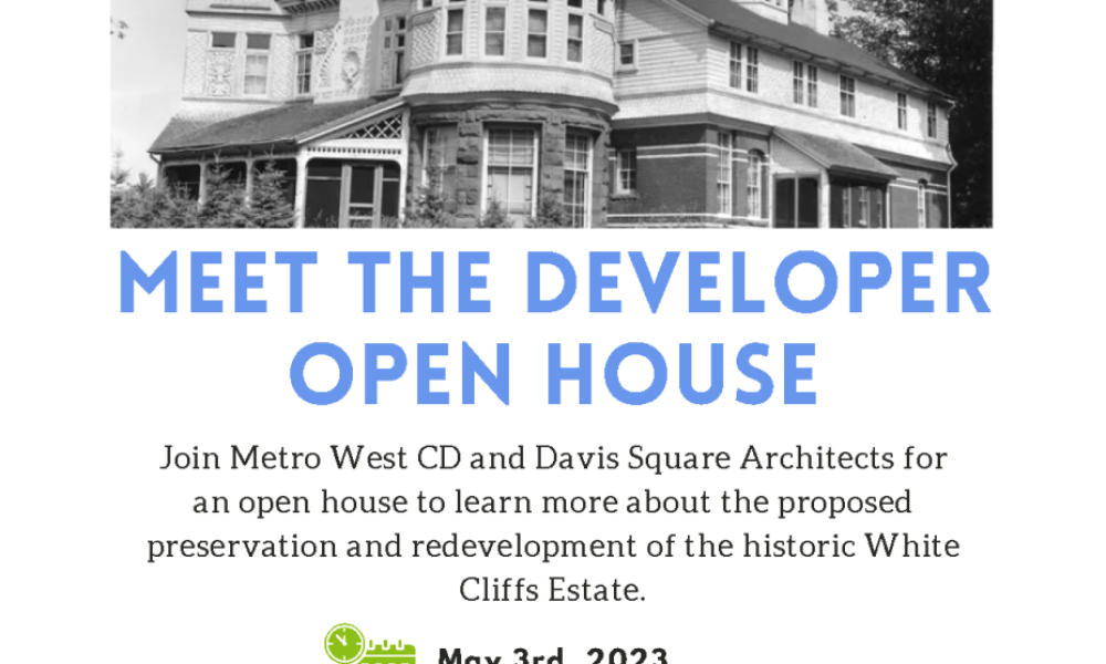 White Cliffs developer holds open house