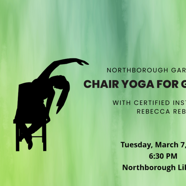 Chair Yoga for Gardeners event