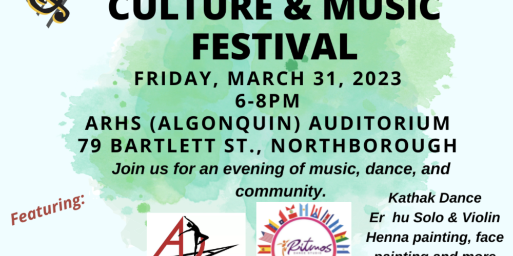 Culture & Music Festival to showcase music, dance and community